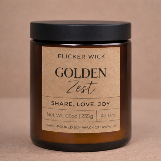 Golden Zest Candle